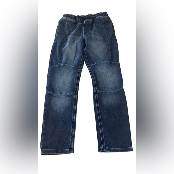 H&M kids Blue Denim Jogger Pants size 9-10 - Picture 1 of 11